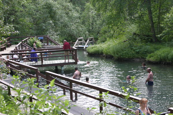 Liard River Hot Springs Provincial Park BC